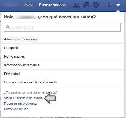 contactar con facebook vía email|Reportar un problema con Facebook 